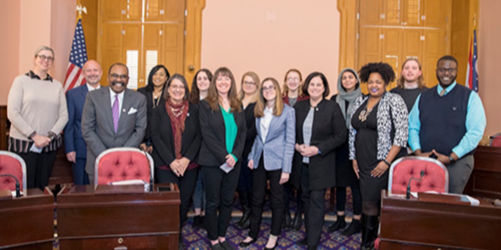Devon Jones, a MSSA/MNO student, was one of 10 selected as a Spring Semester 2020 Ohio Scholar in Aging. Funded by the <a href="/OhioDeptOfAging/">Ohio Department of Aging</a> &amp; the <a href="/oageorg/">OAGE</a>, the students will help prepare and build a responsive statewide infrastructure for our aging population. ow.ly/R8no50ykWc6