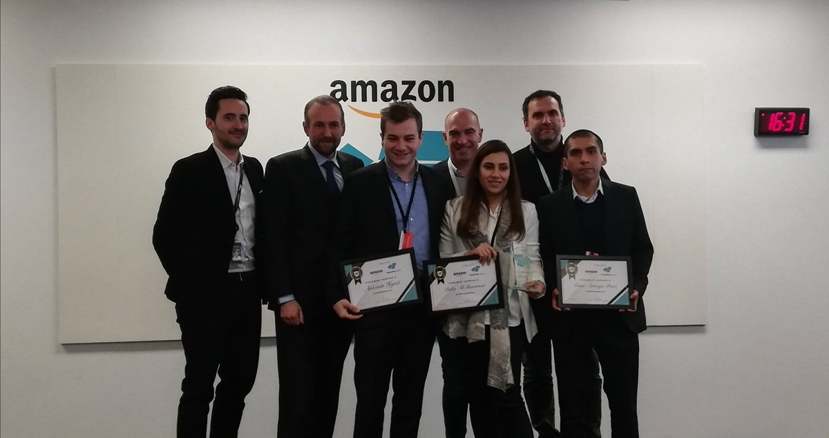 Bravo à la teamn#isli merci à l'équipe #AmazonInnovAward <a href="/KedgeBS/">KEDGE Business School</a>