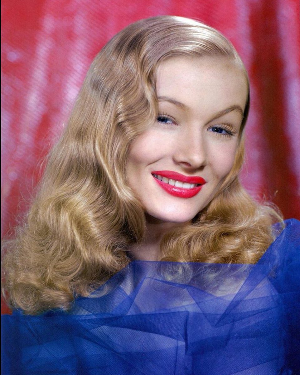 How often do you see Veronica Lake in color? (via This Was Hollywood on IG)...