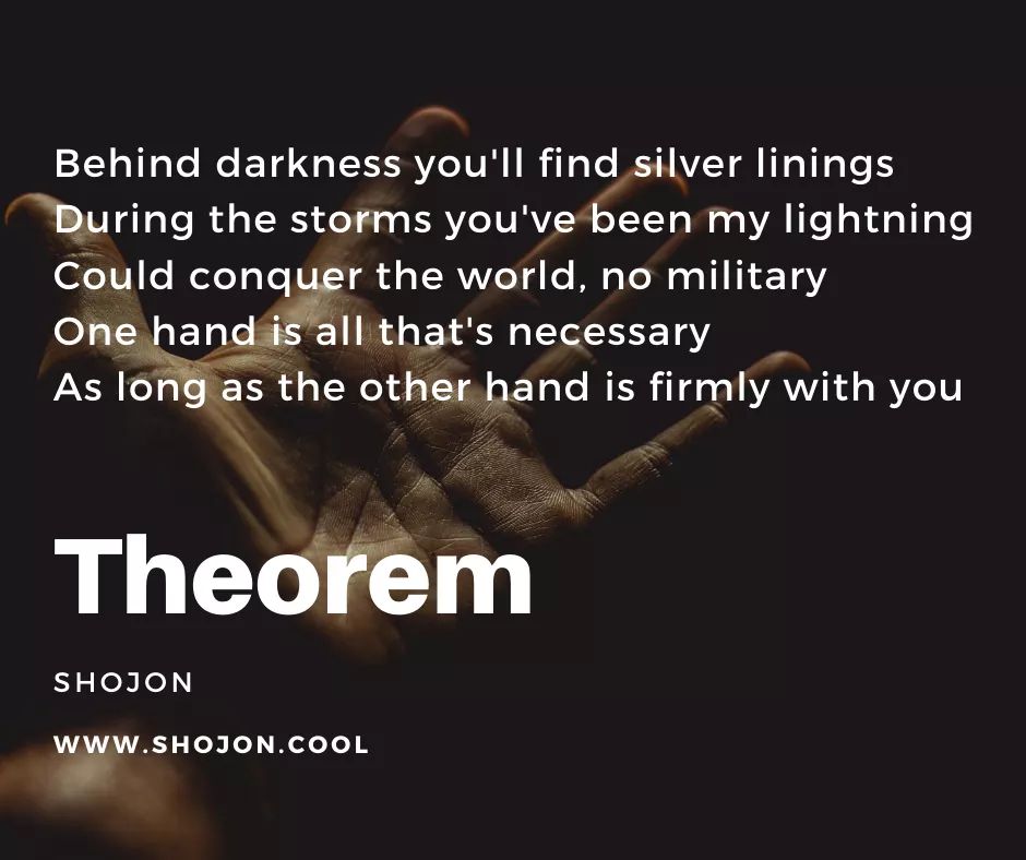 Shojon_g's tweet image. Tell your Valentine: "During the storms, you've been my lightning"... by dedicating 'Theorem' by ShoJon to your other half! Share it from Youtube youtu.be/Groln4IKnkQ, #Spotify, #AppleMusic, #Deezer and other platforms!

#newmusic #hiphop #rnb #indiemusic #music #nowplaying