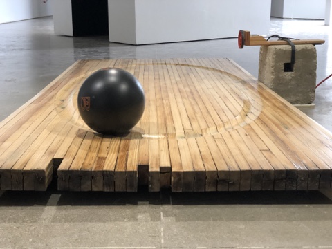 UW_ARTdept's tweet photo. Tonight, Thurs, 2/13 from 6-8pm! Discover #uwgrad #woodworking artist Anders Nienstaedt's #kineticsculpture at the closing reception for I HOPE THE WORLD LASTS FOR YOU in the #UWGallery7, Humanities Building.
#UWMadison #artsatuw #madisonart #UWGallery7 #uwsoe #sculpture https://t.co/VeS35htbV4