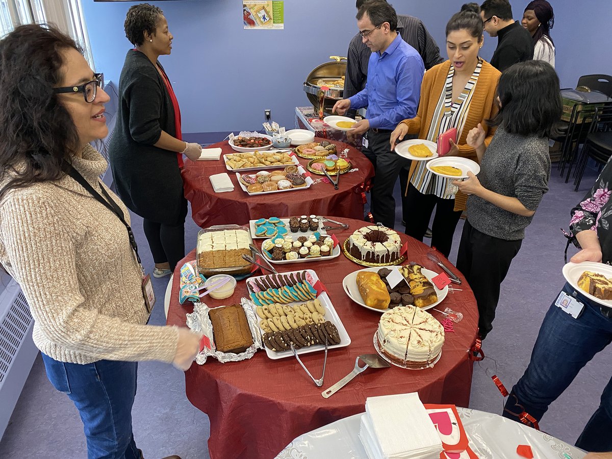 PeelCAS's tweet photo. Satisfying staff sugar cravings today while raising money towards a bursary for a youth served through the Child Welfare Immigration Centre of Excellence. #CWICE #Bakesale @peelcaf https://t.co/WdEgAACTKP