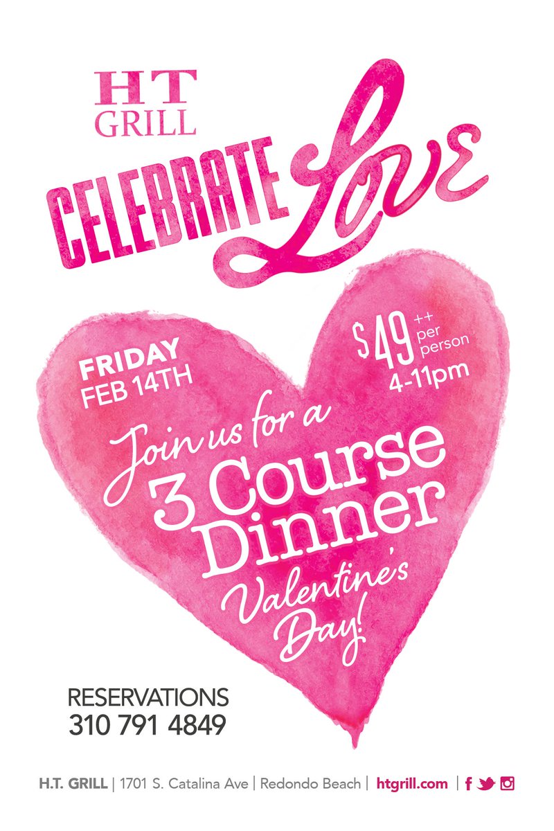 HT_Grill's tweet image. ⁞⁝✦⁞⁚𖣊⁚⁞✦⁝⁞ Celebrating Love tomorrow w/ an extra special 3 Course Dinner! 💘 Make Your Reservation  ☙𒁯➶🥂➶𒁯❧  #HTGRILL #IrishForAll #rivieravillage #love #bemyvalentine || 📸 @Ryanfranklinlang
