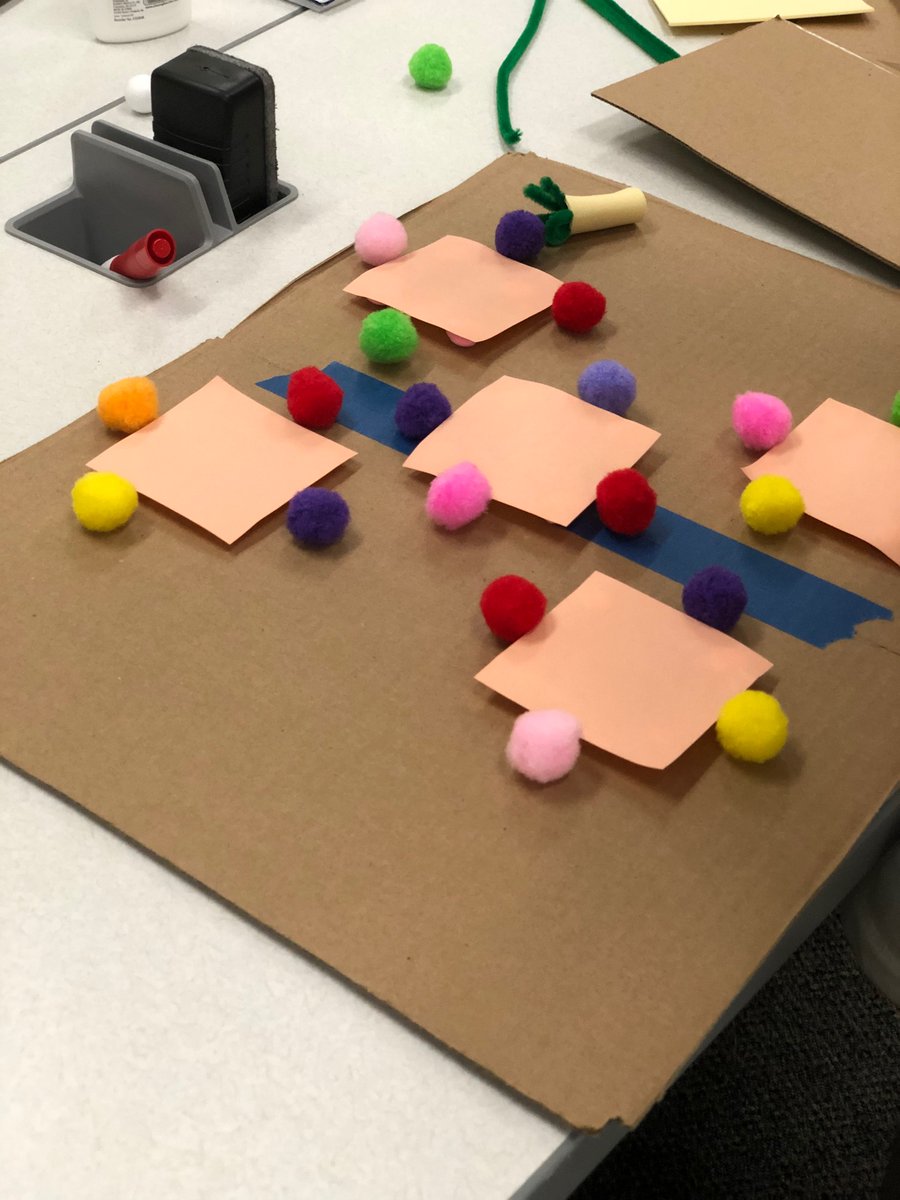 We are doing some design thinking in #ED360 as we create classrooms that facilitate creativity! 
<a href="/EDDeptEtown/">Elizabethtown College Education Department</a> <a href="/EtownCollege/">Elizabethtown College</a>