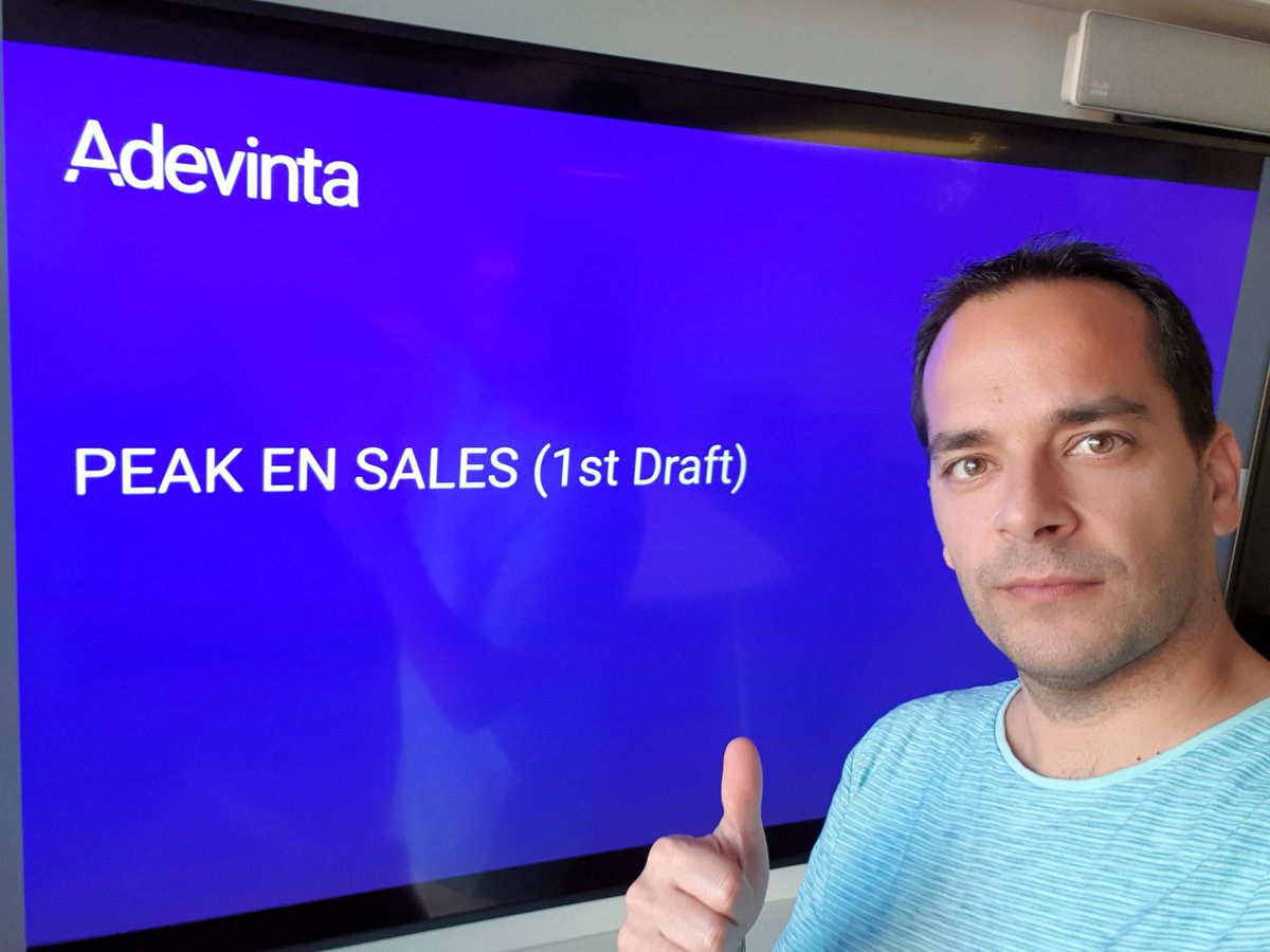 estebangrau's tweet photo. Gran día hoy en @AdevintaSpain. All Hands de PUXI &amp; TD por la mañana y workshop con el management de Sales para desplegar #peak en todos sus equipos 💪
#peakperformance, ¡seguimos! https://t.co/8TRSSKYc5M