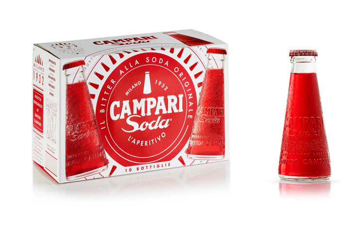 Design_Week's tweet image. Campari Soda has been redesigned: bit.ly/2HhIK5x