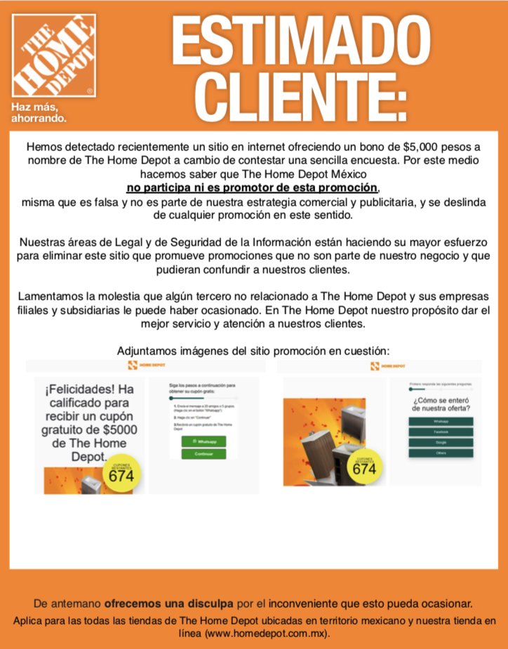 Comunicado oficial para nuestros clientes