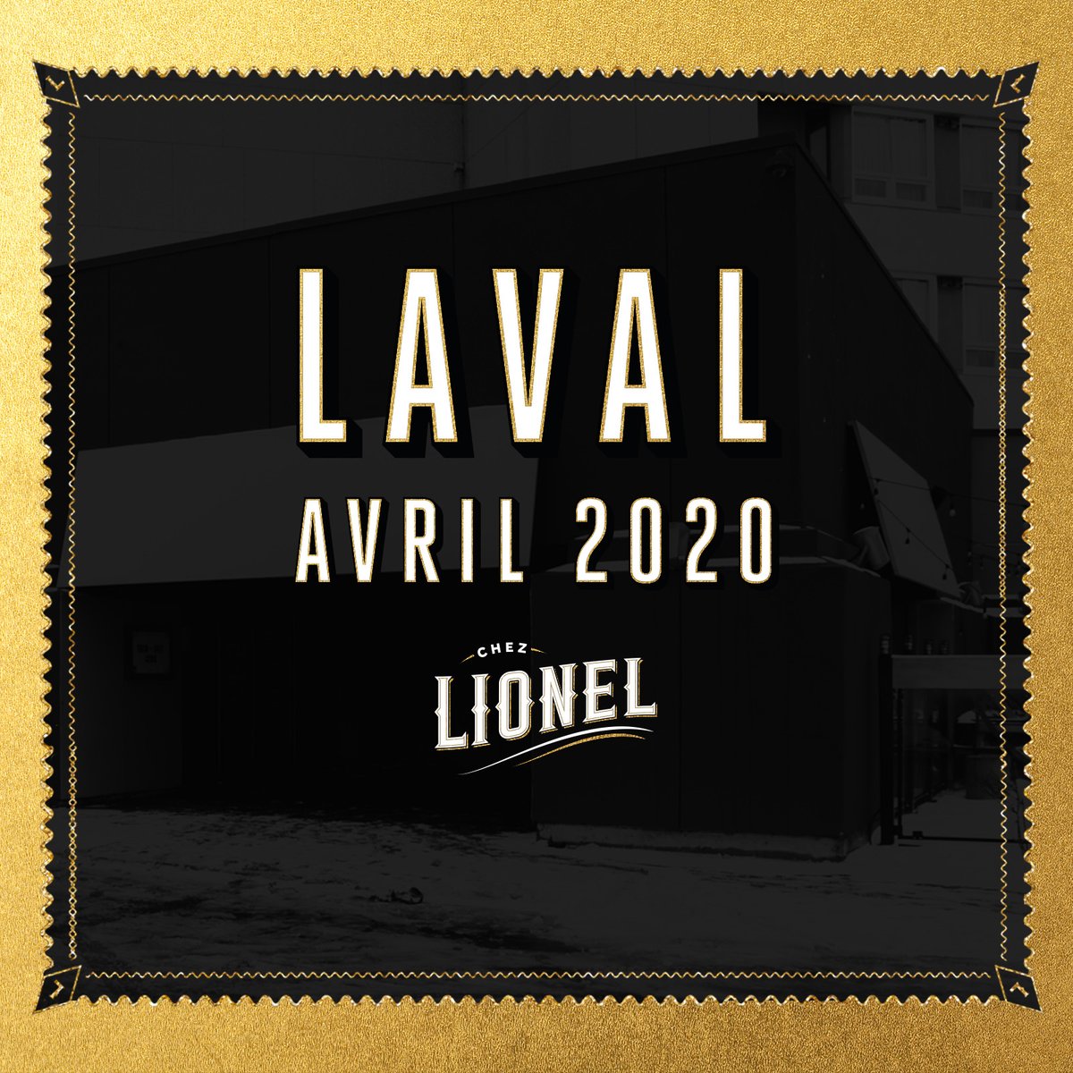 Grande annonce: la famille s'agrandit!
🎉🎉🎉
Un nouveau restaurant Chez Lionel verra le jour au printemps à Laval!
Partagez la bonne nouvelle avec vos amis de la Rive-Nord! 
On arrive!