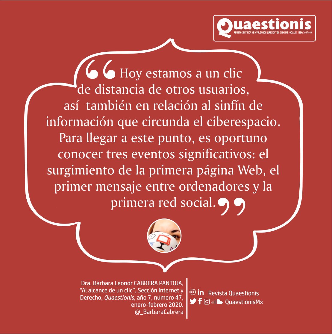 _BarbaraCabrera's tweet photo. 📌 Comparto mi artículo AL ALCANCE DE UN CLIC 👉 https://t.co/p0TqEa4nNU publicado en la Revista @QuaestionisMx
#Q47 #ElArteDePensar #7años https://t.co/WnHNUFdOM9