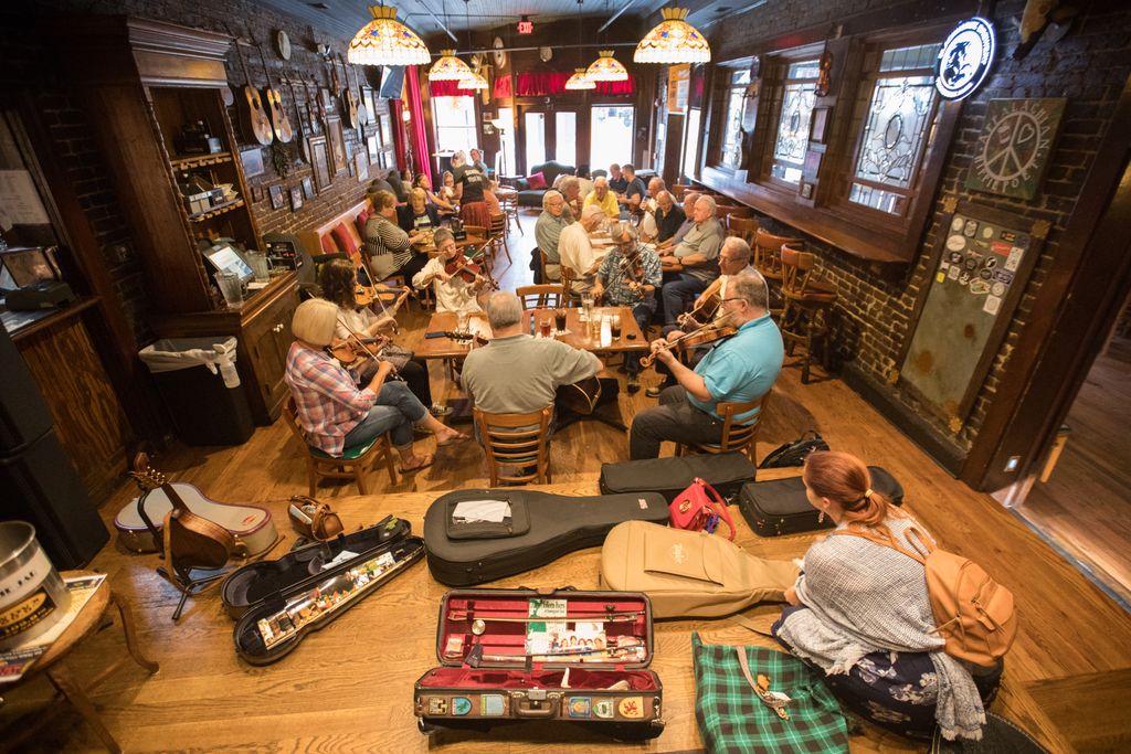 Drawing heavily from the pipes and fiddle repertoire of Scotland, the music you’ll hear at the Scottish Session is something you won’t forget! Come join us tonight at 7:15.