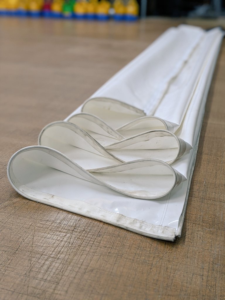 Weatherweave's tweet image. Another successful zip replacement on a couple of race awning walls. #awning #repairs