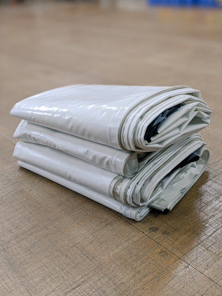 Weatherweave's tweet image. Another successful zip replacement on a couple of race awning walls. #awning #repairs