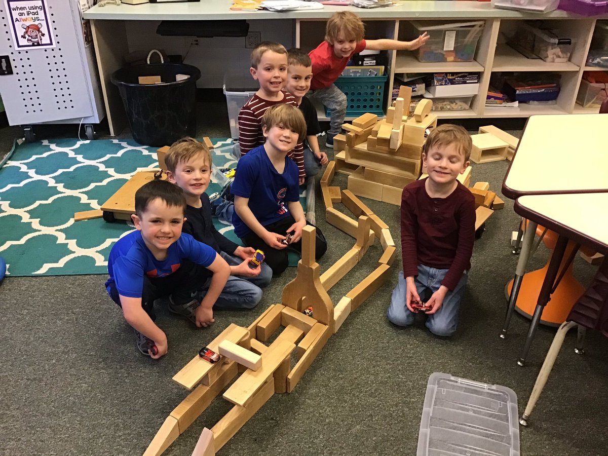 Free choice time is so fun! Building together takes imagination and teamwork!