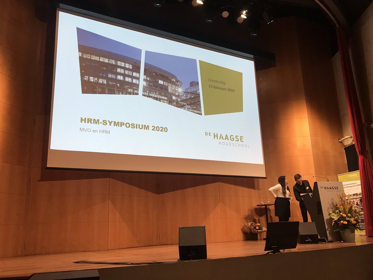 Back to school!! #HRM symposium <a href="/dehaagse/">De Haagse Hogeschool / THUAS (INACTIEF/INACTIVE)</a>