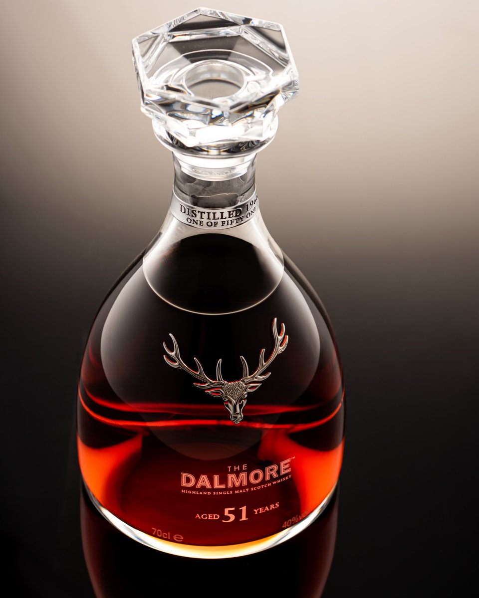Distilled in 1966, The Dalmore Aged 51 Years marks the next chapter of our 180th Anniversary. Showcasing our dedication and expertise in creating complex, full bodied aged single malts, discover more on thedalmore.com.