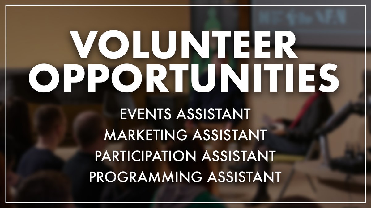 Did you know that NFF is run by a team of volunteers who work on the festival alongside their normal jobs?

We're looking for film-loving individuals to join our team! Head over to our website to check out our current opportunities and apply today 👉 bit.ly/31qCEc7