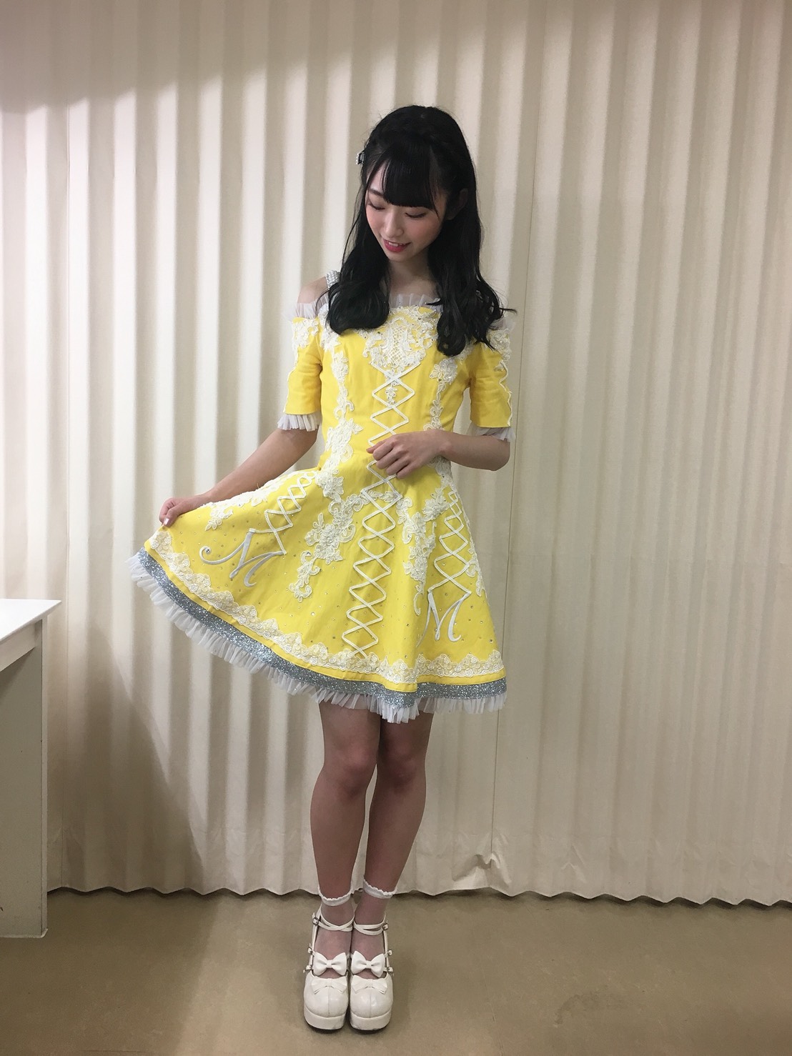 オサレカンパニー ノイミー リボン付きシャツワンピース
