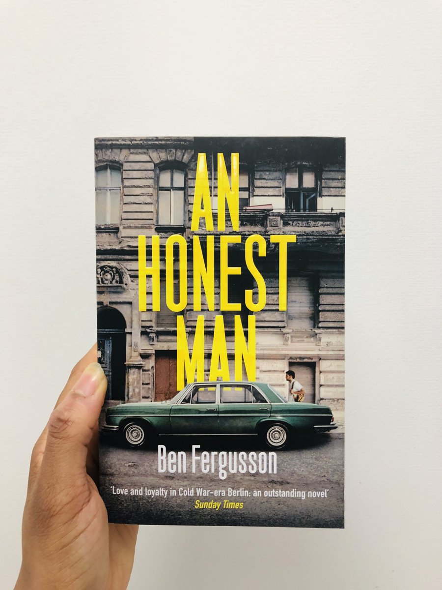 CBGBooks's tweet photo. Congratulations to @BenFergusson whose 'outstanding' novel #AnHonestMan is out in paperback today!🎉🎈 Get your copy here https://t.co/gknDOwEfEv and in all good bookshops 📚 https://t.co/hc4py3hWJd