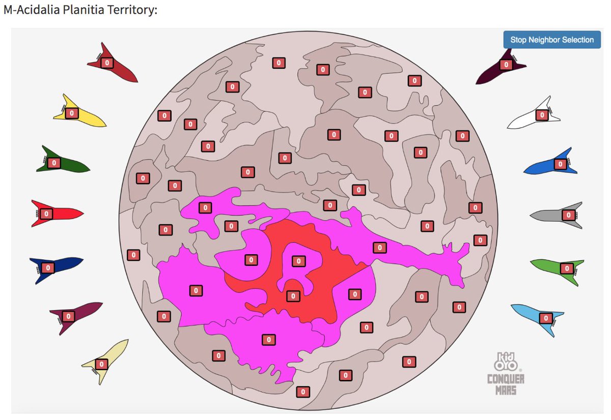 kid_OYO's tweet image. Every territory has real Martian crater name.. every territory has real programming challenge.. every territory is interactive and all judging results are automated..#hackLI
Team Starships are fueled and ready for conquest!#CodeConquest2020
What path will lead to victory? $OYO