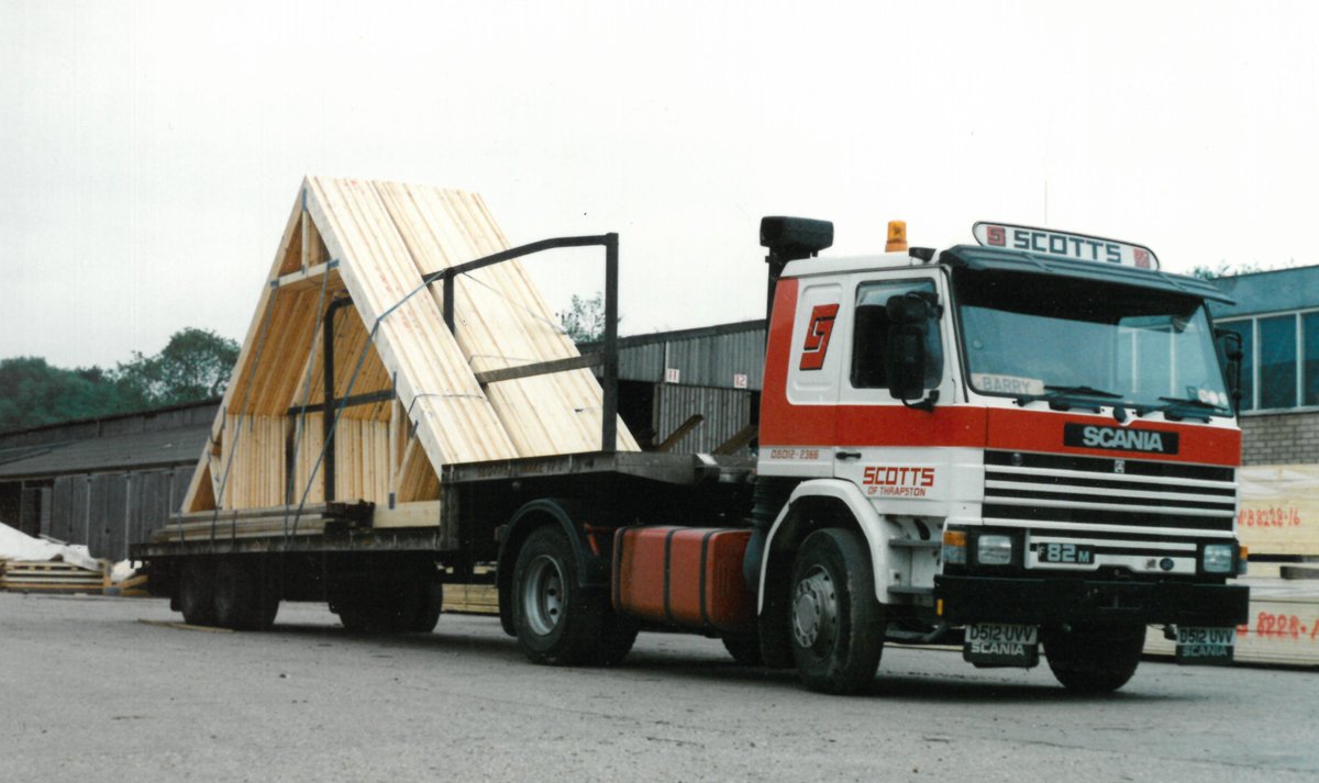 scottsthrapston's tweet photo. Signed, sealed and delivered. That's how we've always provided our trusses, even back in the 1980s when this photo was taken! #ThrowbackThursday
#centenary #Scottsat100 #100yearsofbusiness https://t.co/p1e5ErVRag