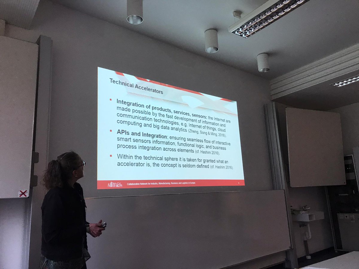 NimbleProject's tweet image. NIMBLE is at the afternoon session of the International Conference on Dynamics in Logistics #LDIC2020
#logistics #startup #technology #SupplyChain #Digital 
#innovation