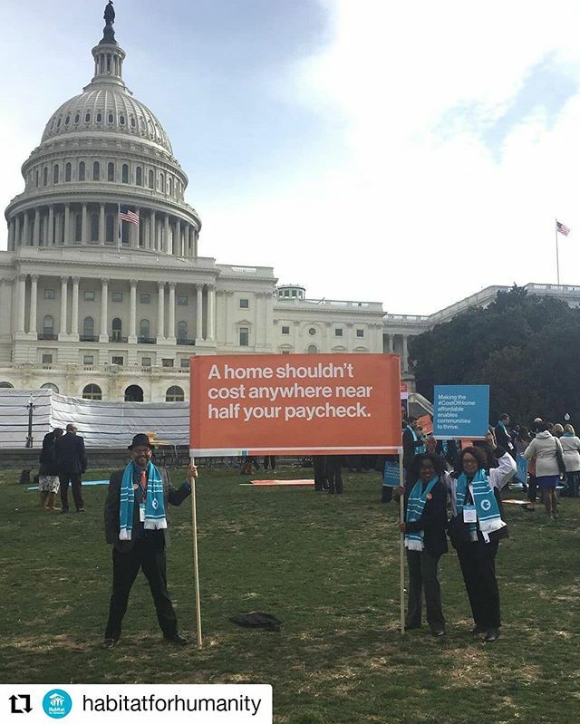 #Repost @habitatforhumanity
• • • • • •
Capitol Hill

Before heading to meetings with members of Congress, hundreds of #homeaffordability advocates at #HabitatontheHill participated in a rally to urge Congress to support the Neighborhood Homes In… ift.tt/2Hh7z1t