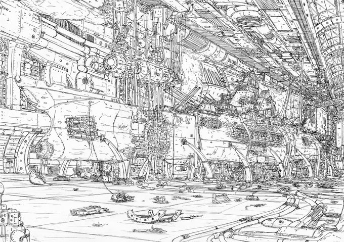 宇宙戦艦のtwitterイラスト検索結果