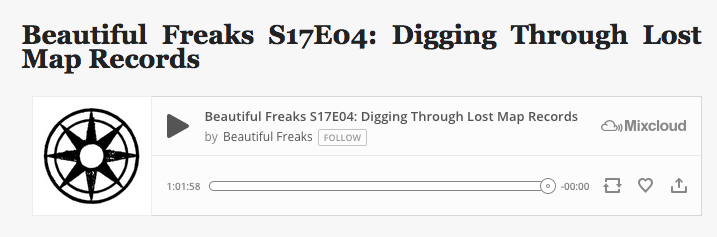 LostMap's tweet image. The nice people at @bfreaks have dedicated a whole show to.. US! 

Really nice rummage through the Lost Map archives - uncovering recent hits and old favorites. 

Really enjoyed this trip down memory lane. 👏👏👏

🎧: bit.ly/2SHWnjK