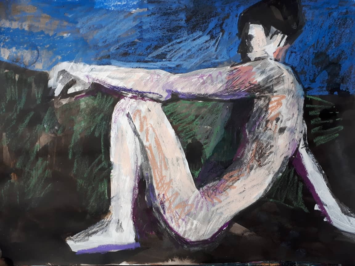 MikeSofroniou's tweet image. More figures #figures #lifemodels #lifepainting #mixedmedia #painting #art