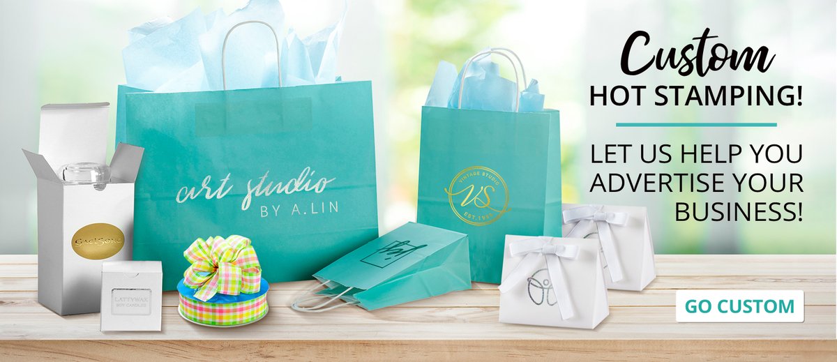 Get 5% off your hot stamp order today until 2/20! Just use Promo Code CUSTOM-PRINT to get your discount! 🛍🎀

retailpackaging.com/pages/custom-i…