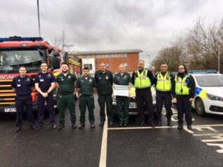 KmclaughlinK's tweet photo. Great turnout today at Swadlincote Fire and Ambulance Station who hosted their first Brew with a Crew Event https://t.co/BPpVaMvon6