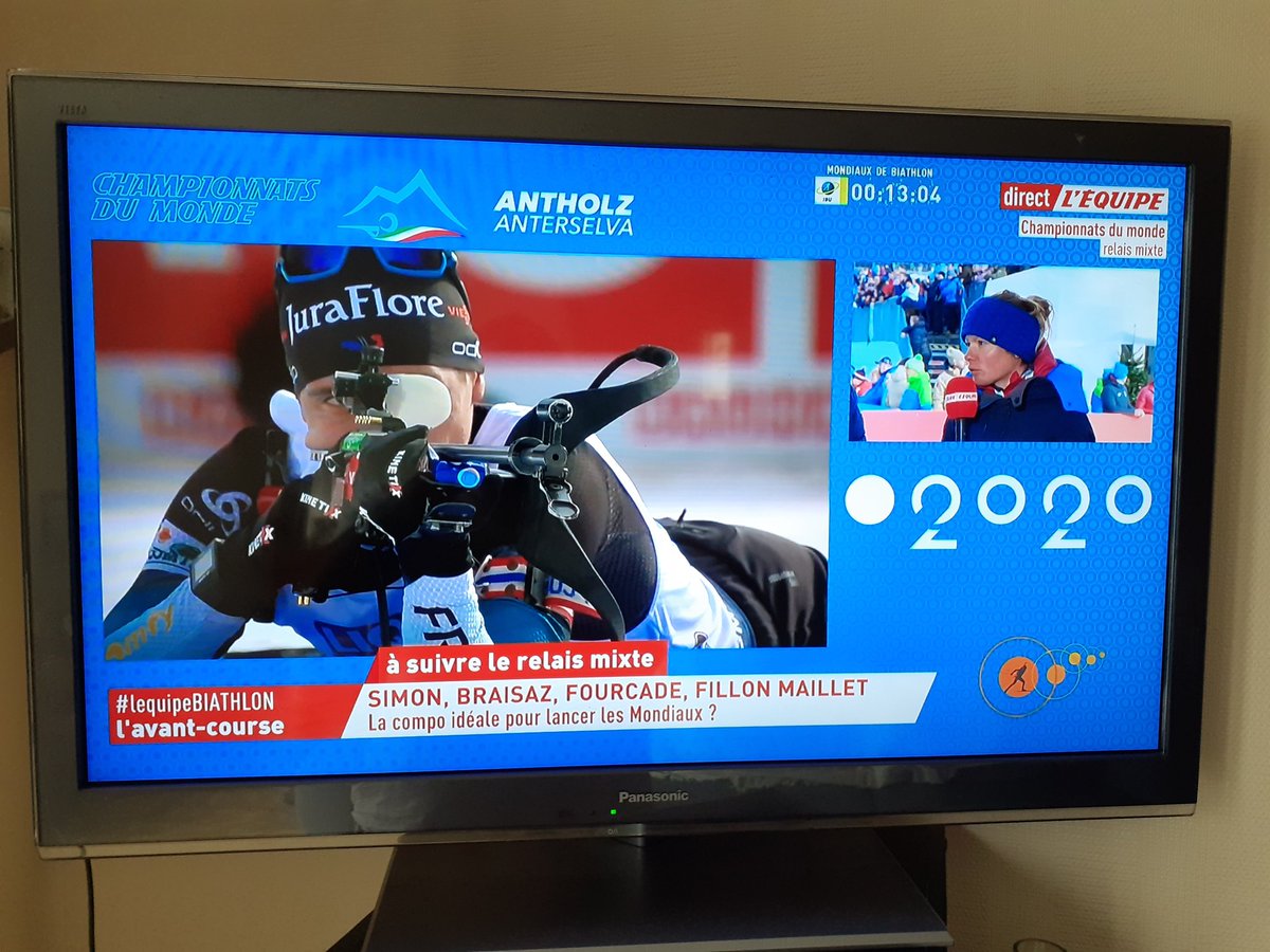Enfin le retour du biathlon. Des grands championnats du monde à venir!!! à @biathlonantholz

@lachainelequipe
@m_benterki
@AnneSoBernadi
@alex_boeuf
@TangiKerhoas
@VDefrasne
Et Marie

Faites nous tous vibrer
#lequipeBIATHLON