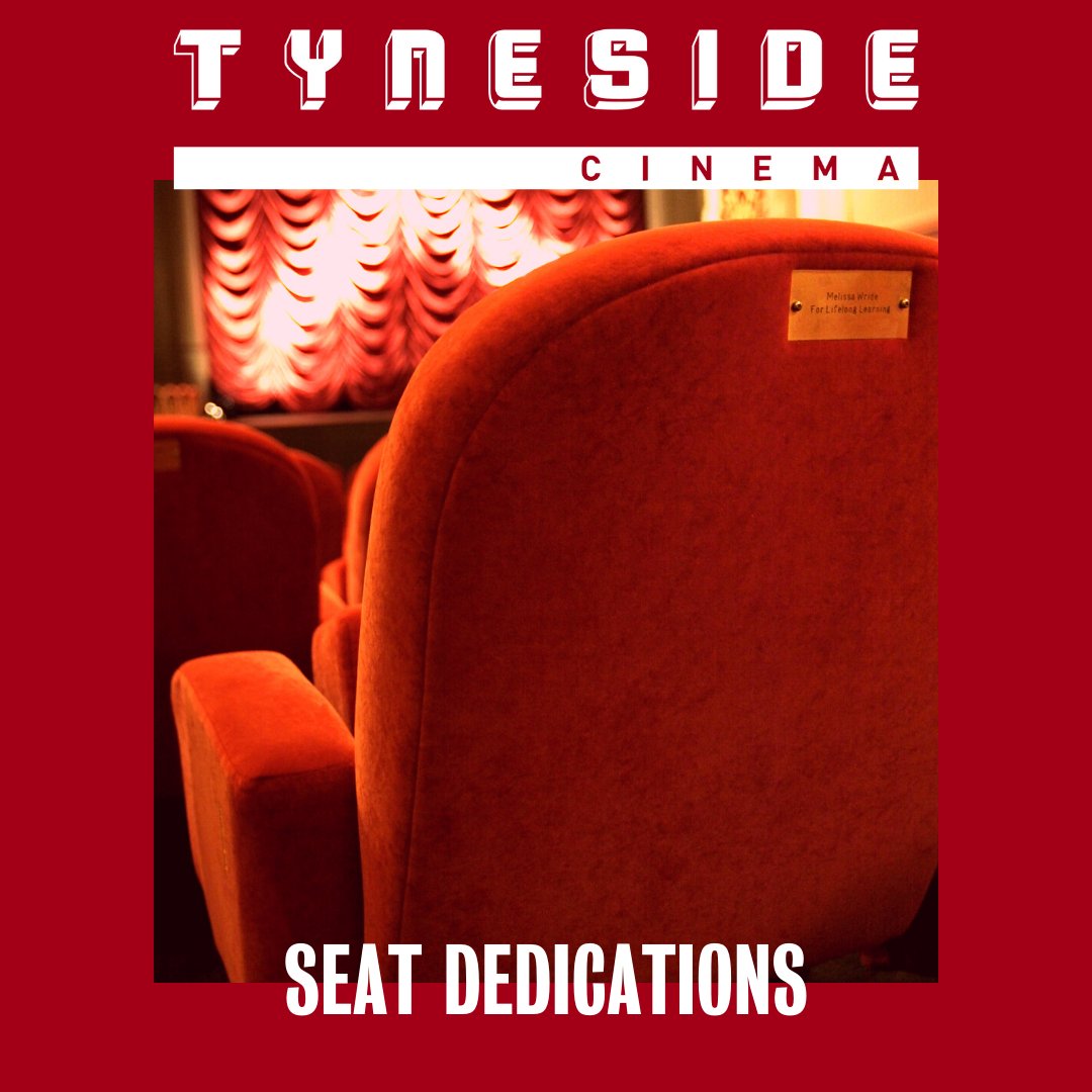 💝 It's not too late to get the perfect gift for Valentine's Day! 💝
 Gift your special someone a seat dedication in their favourite screen at <a href="/tynesidecinema/">Tyneside Cinema</a>. Purchase it today or tomorrow &amp; receive it in time for your Valentine's plans. Purchase form at buff.ly/2HqlORn