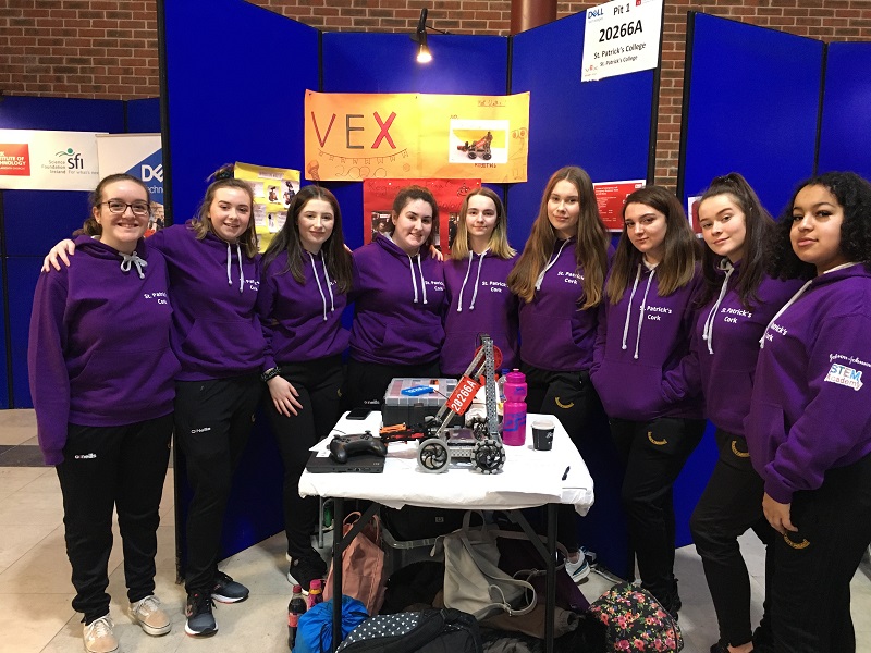 stpatscork's tweet photo. Best of luck to our TY Robotics team &amp; the robot Wally in CIT today. #robotics #studentlearning https://t.co/ys300u09Vh