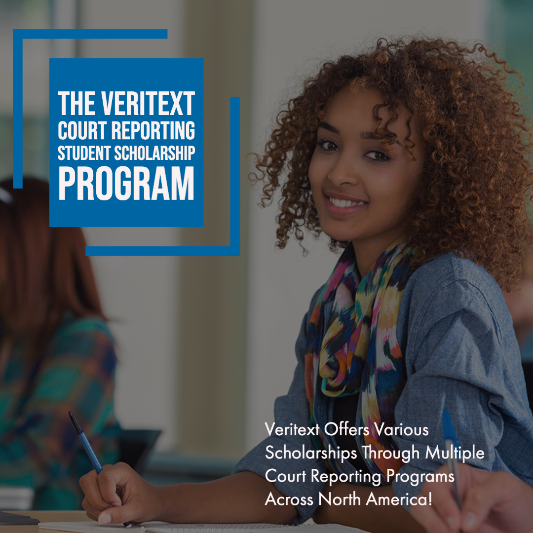 From California to New York, and even in Canada, Veritext wants to make sure students have the financial support they need to complete their education and get into the field. See them all at veritext.com/industryadvoca… #VeritextCares #CRCW20
