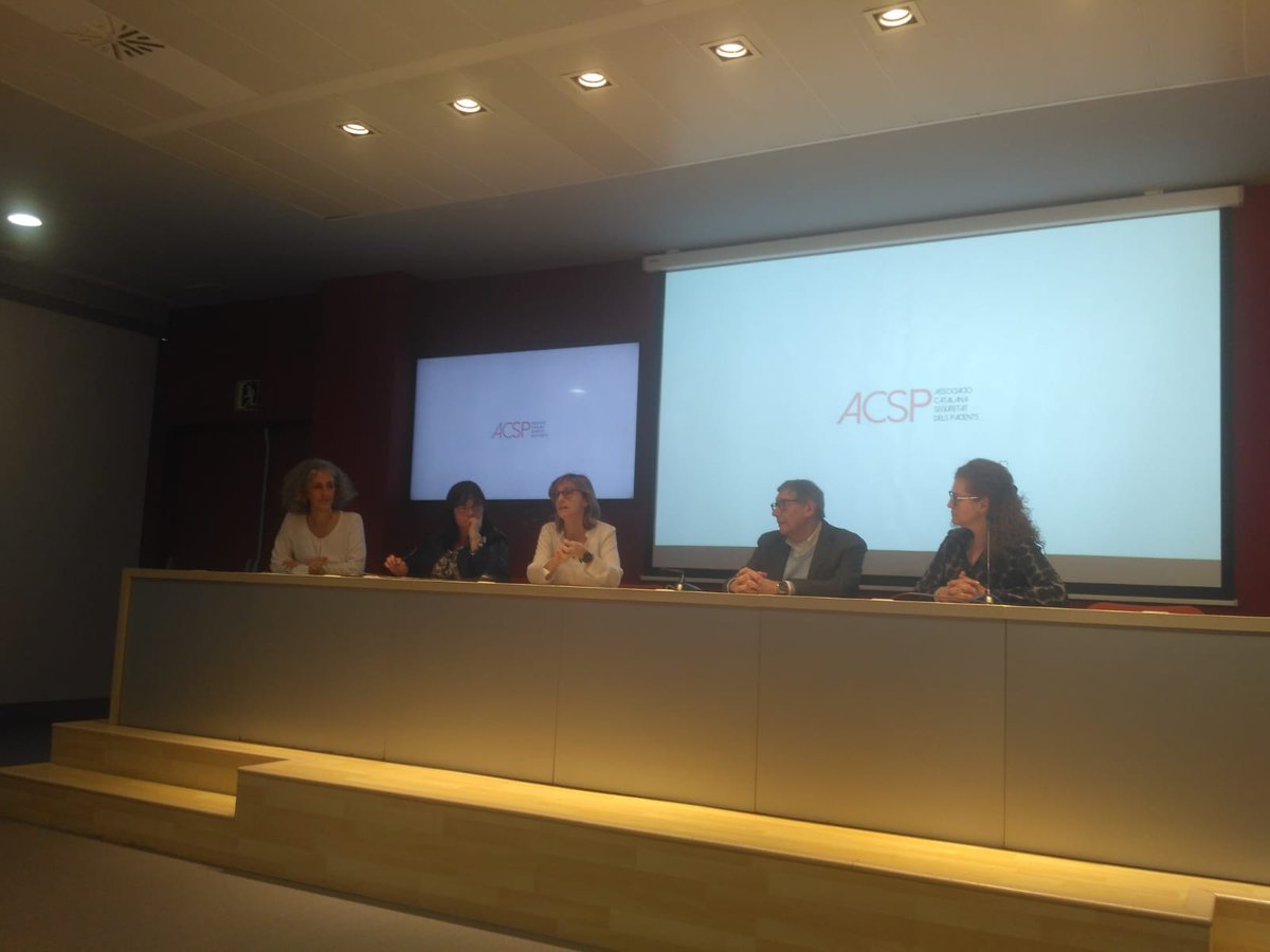 Doncs arribem al final de la I Jornada de Seguretat dels Pacients.
Ha sigut un èxit!  <a href="/olgamonistrol/">Olga Monistrol</a> #IJornadaACSP #Seguretatdelspacients #ACSP