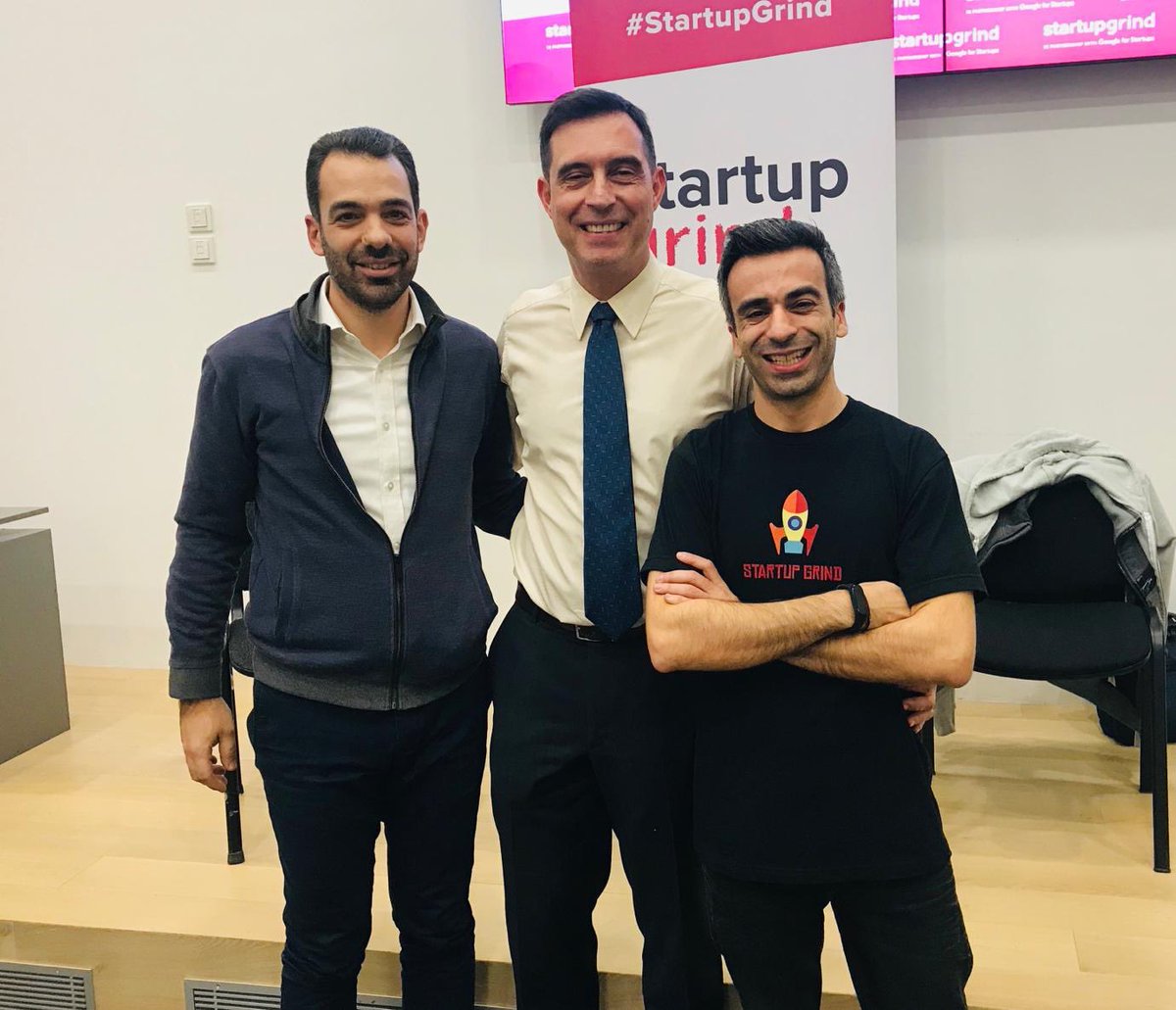 #FullHouse event with #Blueground COO <a href="/ThanosGeramanis/">Thanos Geramanis</a> discussing the importance of culture &amp; #branding for #startups on their path to fast #growth and international expansion 🚀

 #StartupGrind