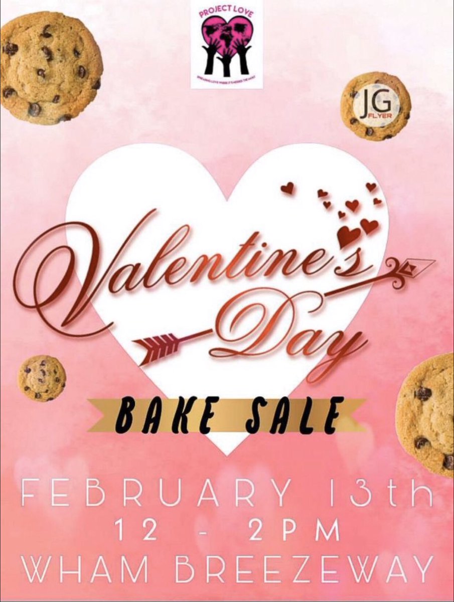 __ProjectLove's tweet image. Project Love Valentine’s Day Bake Sale 🍪💕 is TODAYYYY ‼️ 

 #SIUC know PL Bake Sales are a HIT 🥵💯 Don’t miss out!