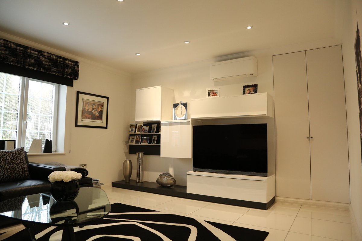 A new fixed installation with a <a href="/Daikinuk/">Daikin UK</a> unit. Bedroom and Lounge installation. Call us today on 020 8346 6000 or visit our website airconco.com to learn more about home or business air conditioning installations.