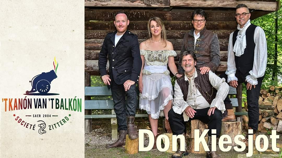 Jiehaaa.... DON KIESJOT staat op 22 februari op 't Kanón van 't Balkón!!! Eersteklas Carnavalstoppers: "Laot Zeen Datste Limburger Bès" - youtube.com/watch?v=GyB0EU… ,
"Kòm oet die wei" - youtube.com/watch?v=FK45eN… en "'n Limburgs maedje maakste niks wies" - youtube.com/watch?v=crnHBS… .