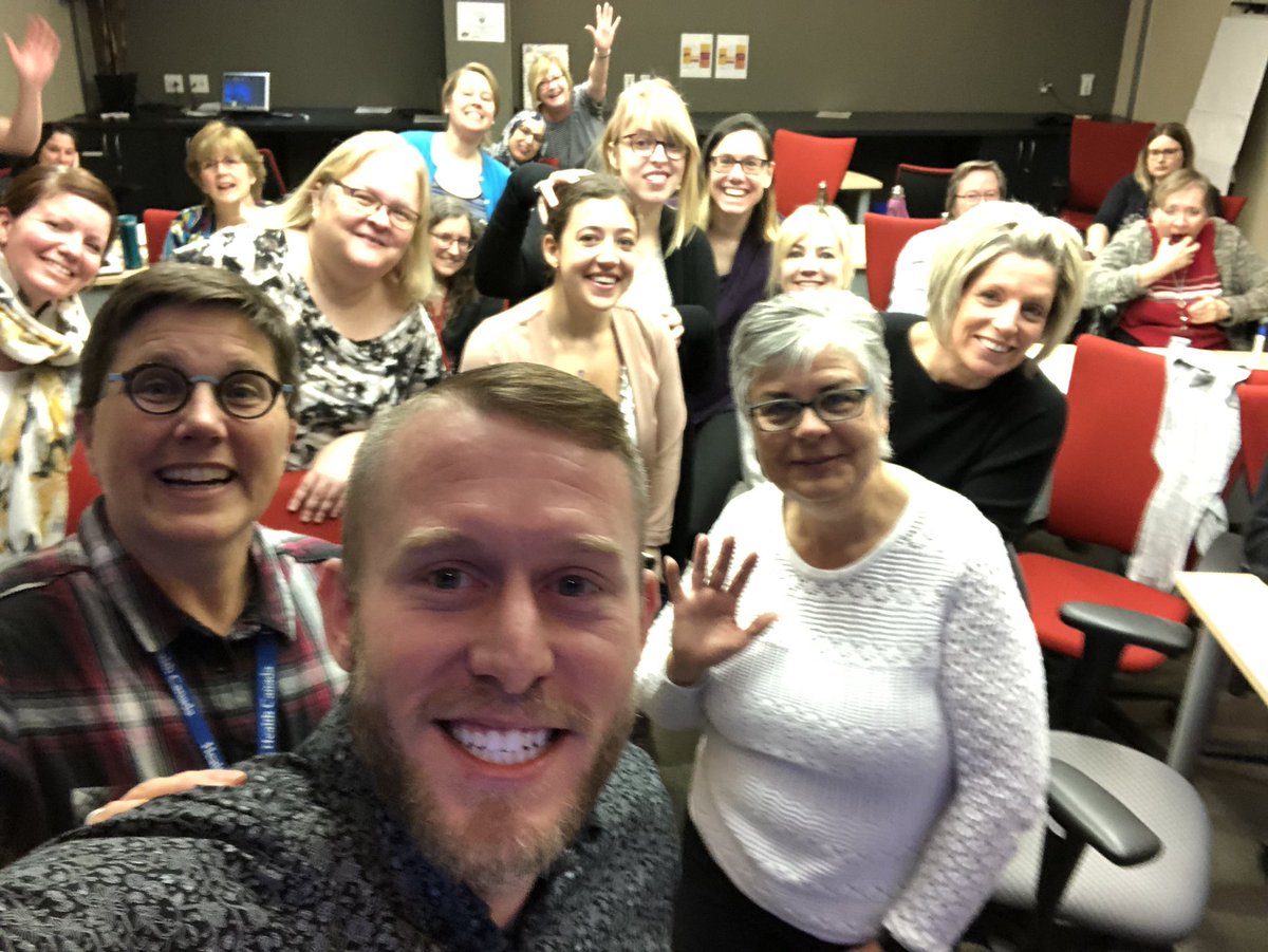 Proud_Fierte's tweet photo. What an enthusiastic group of #IMSD folks here in Kanata ready for the #PostiveSpace training session! Thx to @School_GC for adding an extra session for us this aft so everyone on the wait list could learn more about the #LGBTQ2 community #InclusionMatters 🏳️‍🌈 https://t.co/TzJwXE5w5C