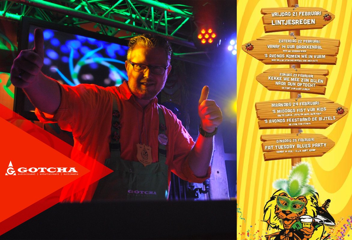 Kom carnavalle meej zun alle bij Cafe de gouden leeuw in Dongen! 🎉 Wij draaien hier van vrijdag tot en met maandag en maken er een feestje van. Tot dan, ALAAF! 🤡