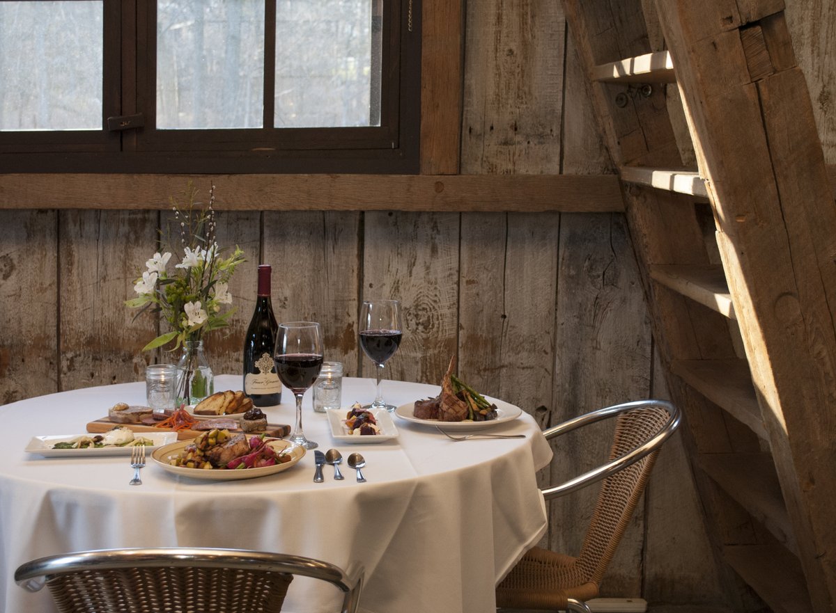 Treat yourself to a cozy corner <a href="/TPCreamery/">Traders Point Creamery</a>'s winter lodge for Winter in the Woods. 🍷🔥🍽️This four-course meal, designed with choice ingredients handpicked by Chef Jon, will have you savoring the winter season! 

Reserve your table here > traderspointcreamery.com/restaurant/win…