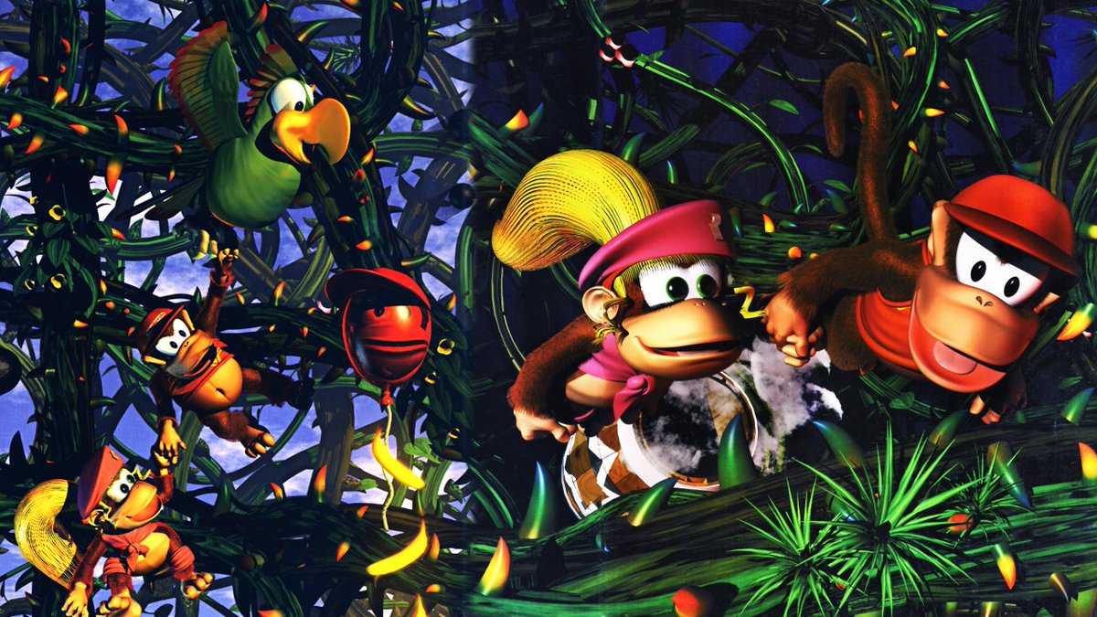 Versy On Twitter I Made A Set Of 16 Donkey Kong Country Wallpapers From The...