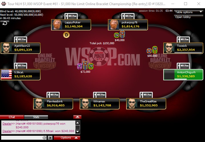 WSOP's tweet image. Hot News!

2020 @WSOPcom ONLINE gold bracelet event schedule announced:

wsop.com/n/9hb