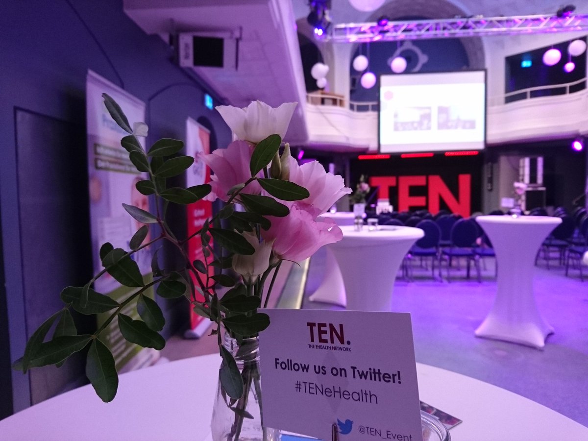 So, alles ist vorbereitet und es kann losgehen. Wir können es kaum erwarten, unseren ersten Gast begrüßen zu dürfen. In nur 15 Minuten werden die Türen des Alten Hallenbads geöffnet!
#TENeHealth 
#thursday
#evening
#networking 
#Heidelberg 
#DigitalHealth