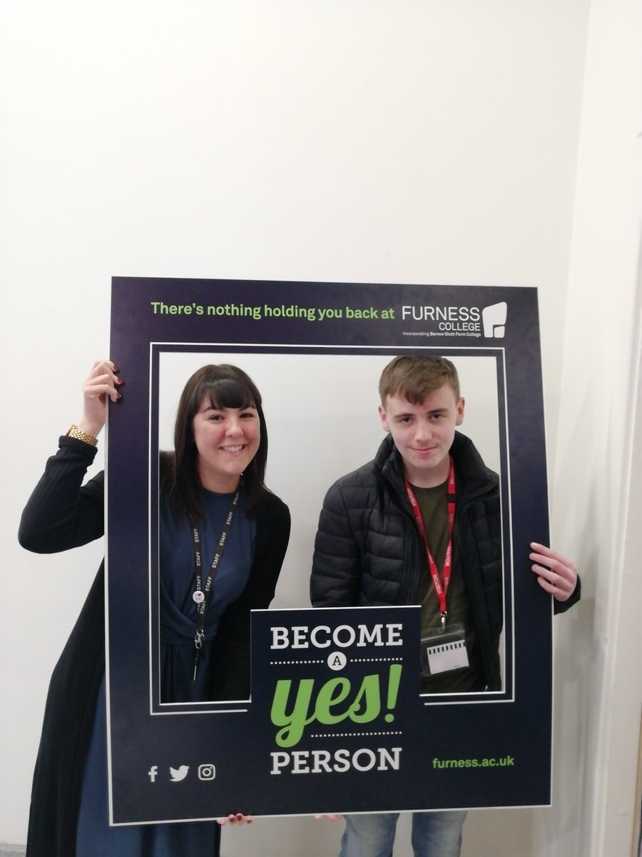 We welcomed Daniel from <a href="/stbschool/">St.Bernard's Catholic High School</a> to Furness College for work experience with the Marketing team this week. Daniel said: "I learnt a lot of new stuff such as how they monitor their website and how they handle certain situations they may run into. It was a lovely experience."