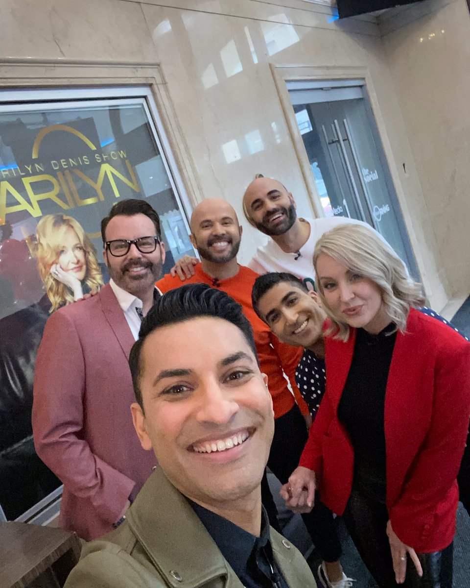 AlyVelji's tweet photo. Be sure to tune in to the @TheMarilynShow tomorrow for their #ValentinesDay special featuring these gorgeous couples! There’ll be let’s off laughs, crazy games and may the Best Couple Win! #NewlyWeds #NotSoNewlyWeds #TheStyleGuys #CoupleGoals https://t.co/VuL4TWN1hi