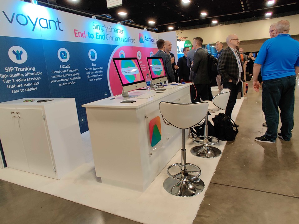 acrobits's tweet photo. #Acrobits & #Voyant are ready to go at #ITEXPO 2020 in Ft Lauderdale, FL! Excited to meet partners & customers at Booth #713 - Remember to stop by for a chance to win a FREE white-label app from Cloud Softphone and a $300 Voucher for Voyant services! https://t.co/HcgEIUDahp