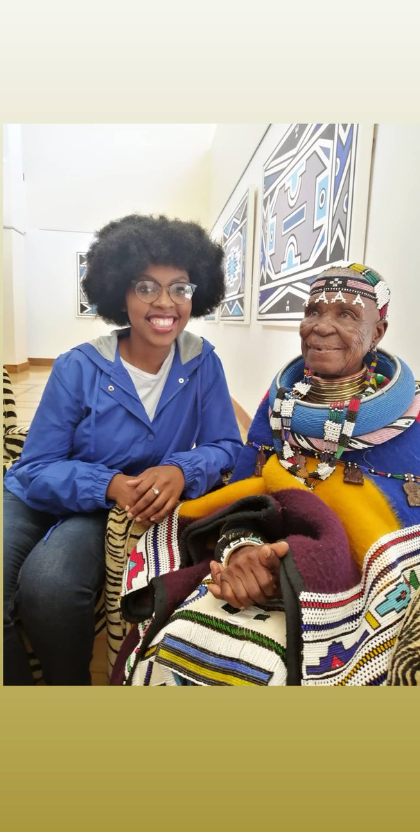 baludlamini's tweet image. #RollsRoyce #DrEstherMahlangu #disruptingpatterns